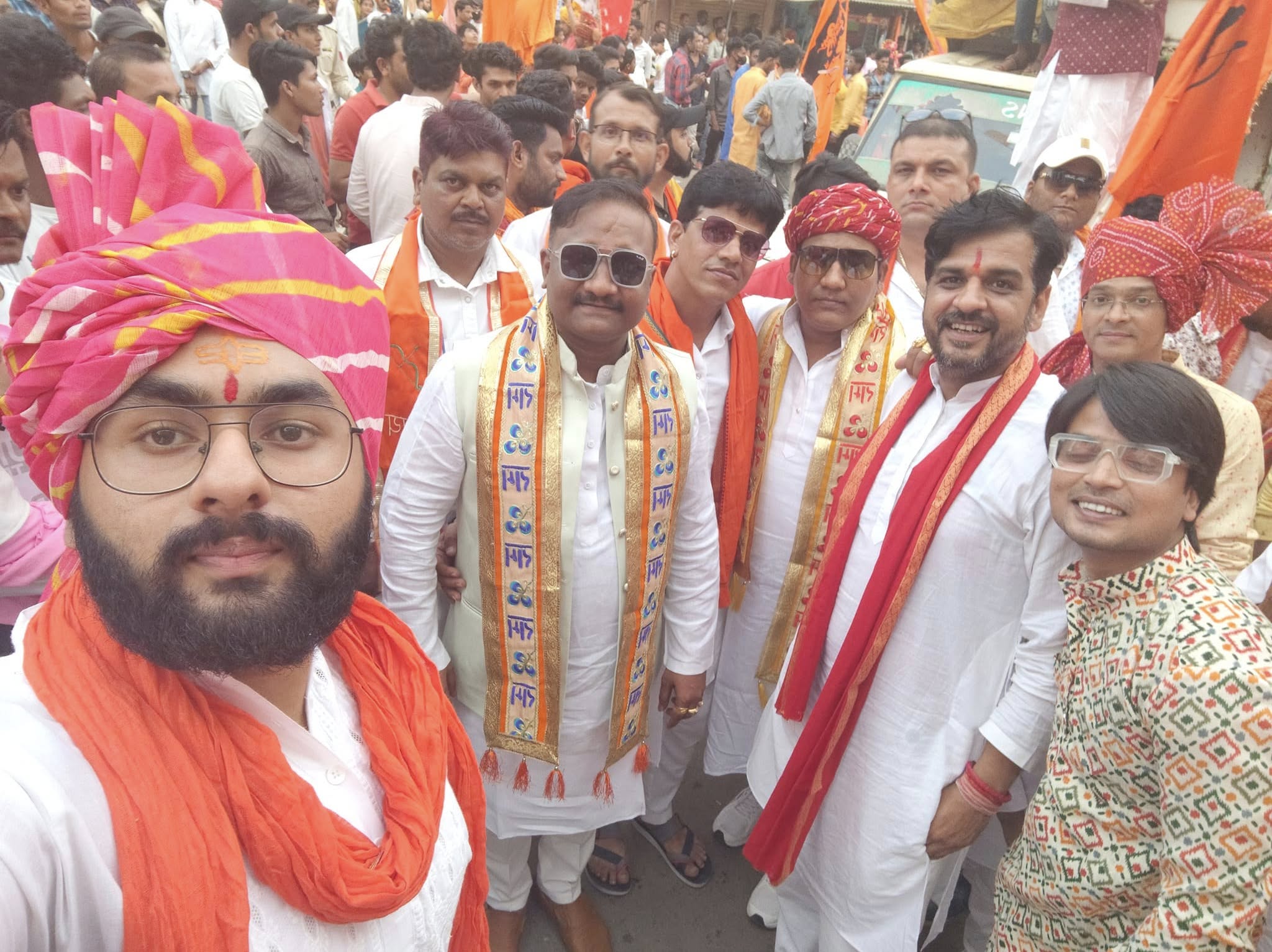 Anand Panjwani in Seoni City — Festive Procession