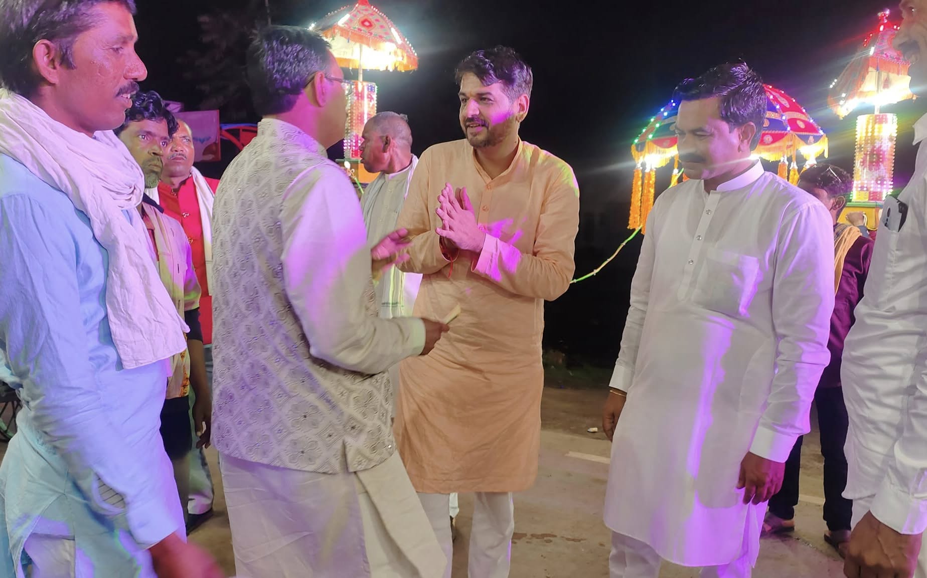 Anand Panjwani in Ghansore, Seoni — Marriage Blessing
