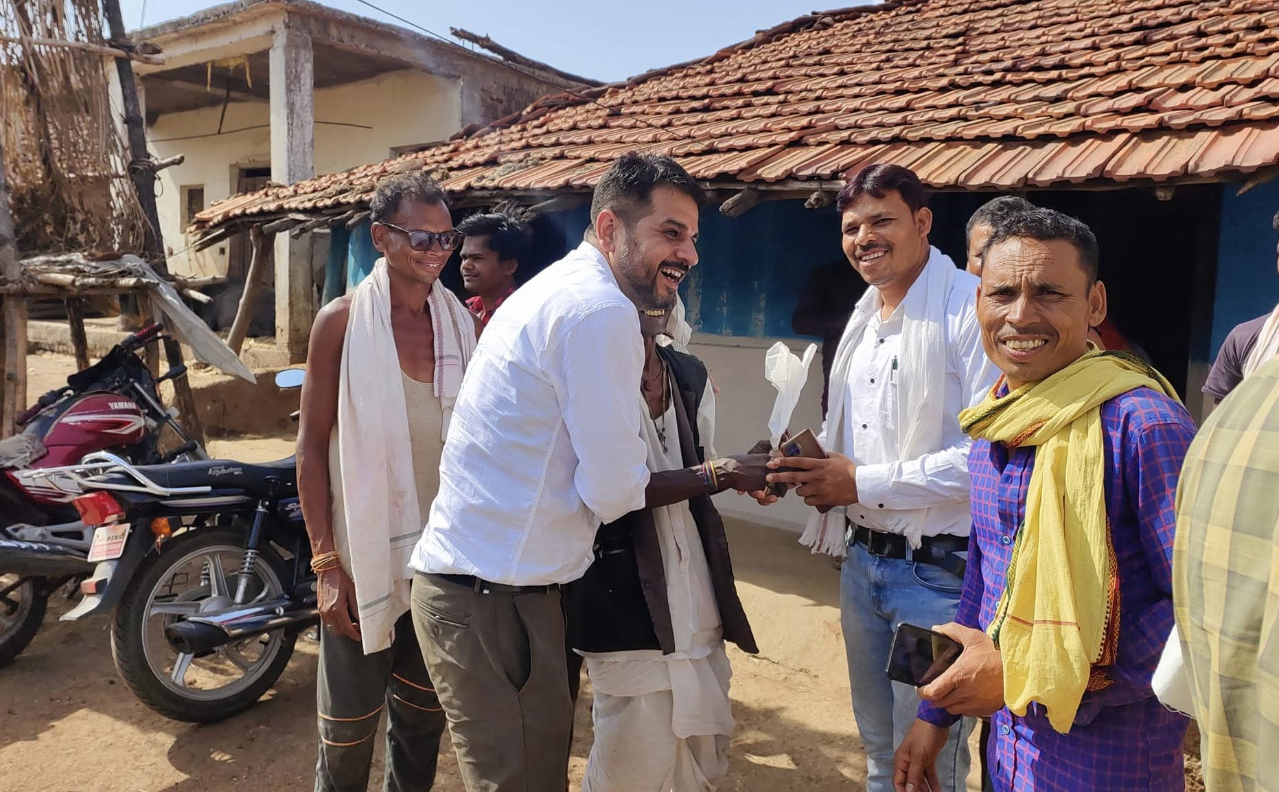 Anand Panjwani in Barghat, Seoni — Joyful Village Encounter